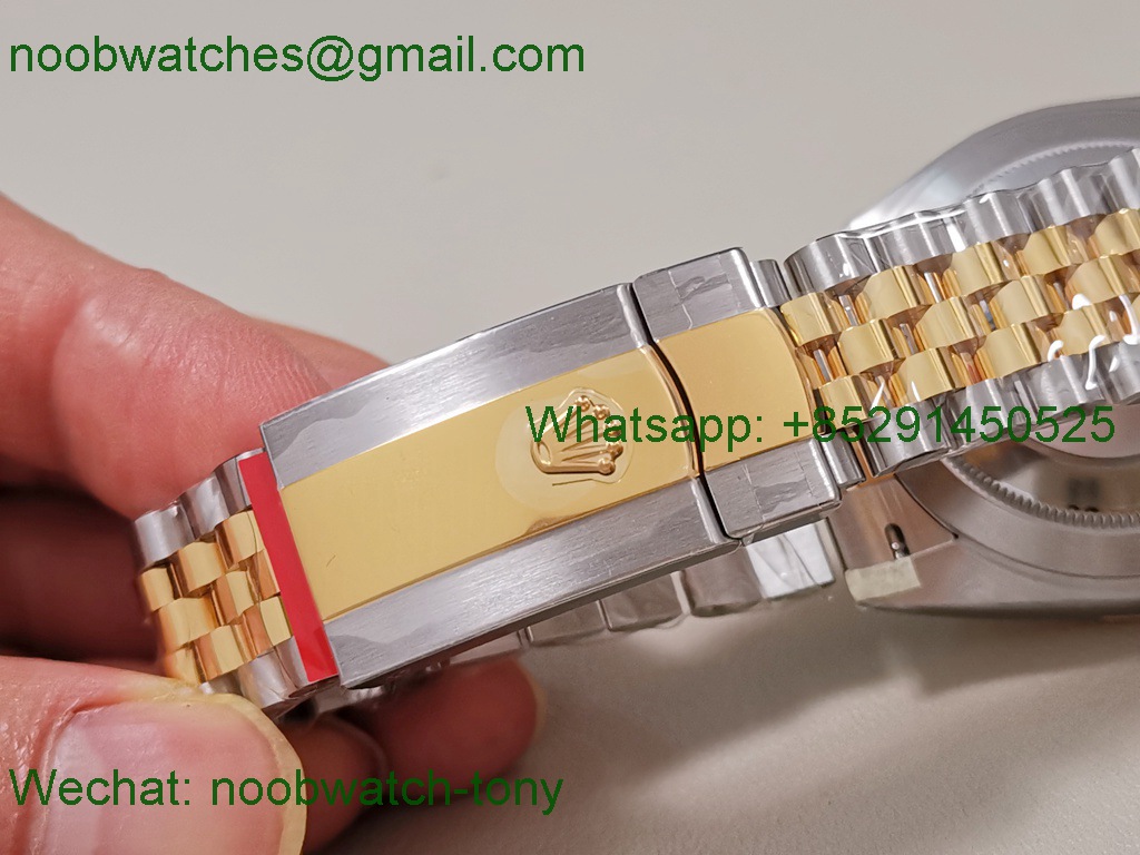 Replica Rolex DateJust 41 126331 Clean 1:1 Best Yellow Gold Diamonds VR3235