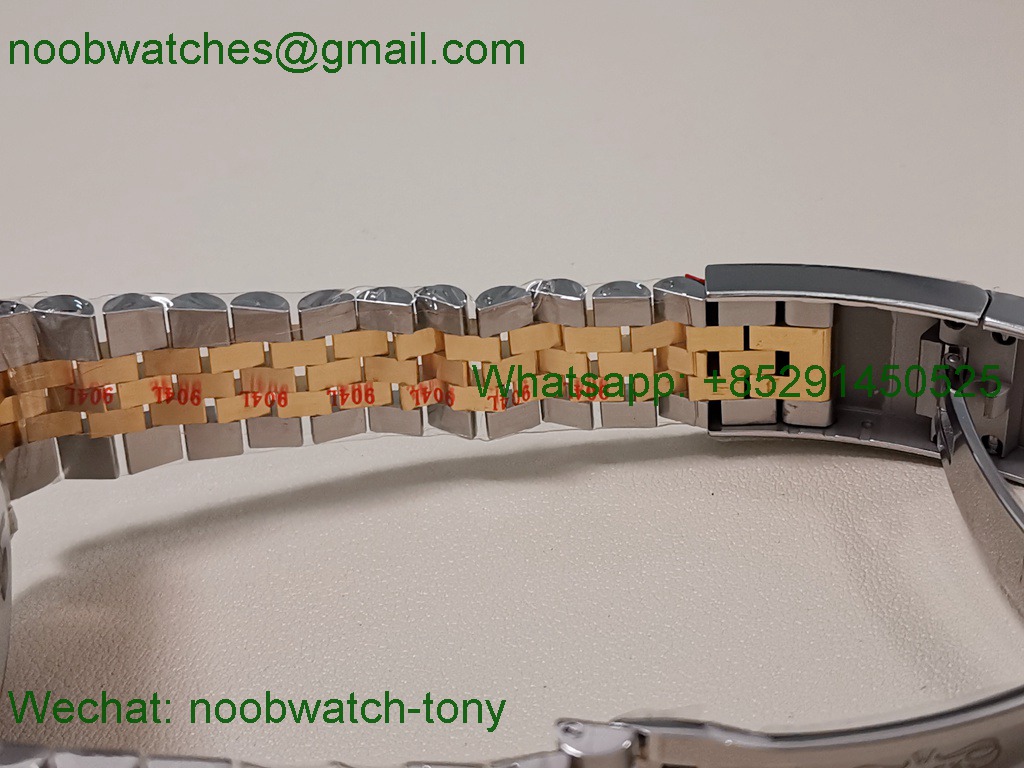 Replica Rolex DateJust 41 126331 Clean 1:1 Best Yellow Gold Diamonds VR3235