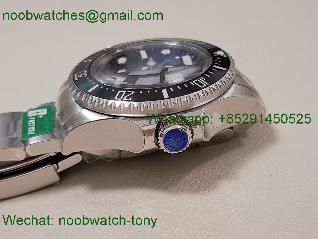 Replica Rolex Sea-Dweller Deepsea 126660 D-Blue James Cameron C+F 904L 3235
