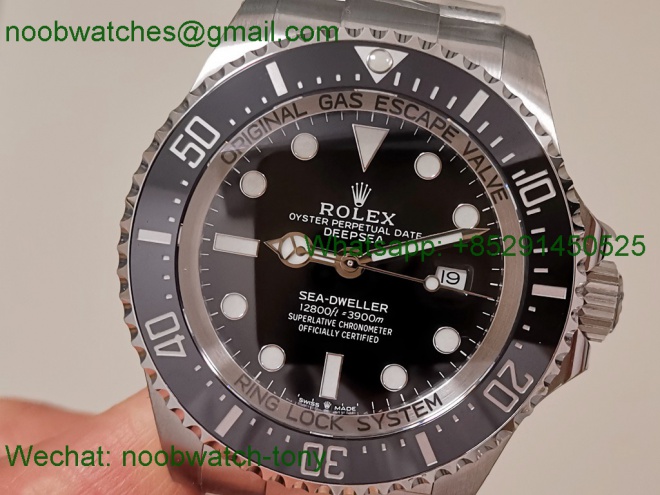 Replica Rolex Sea-Dweller Deepsea 126660 Black C+F 1:1 Best 904L SS VR3235