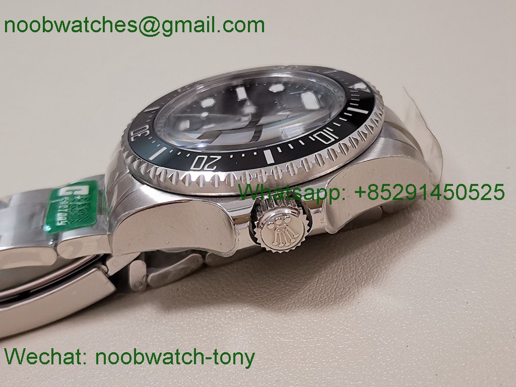 Replica Rolex Sea-Dweller Deepsea 126660 Black C+F 1:1 Best 904L SS VR3235