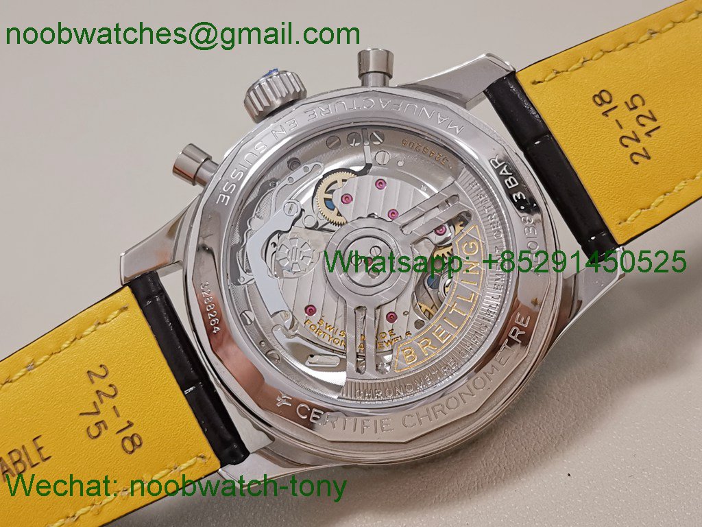 Replica Breitling Navitimer B01 Chrono 43mm Green Dial BLSF 7750 