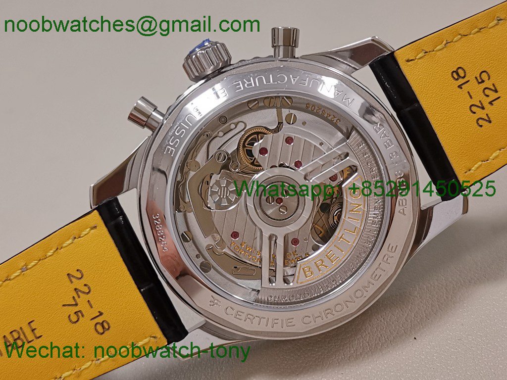 Replica Breitling Navitimer B01 Chrono 43mm Green Dial BLSF 7750 