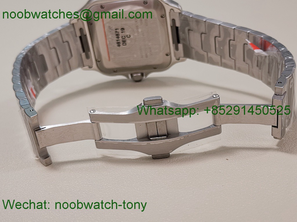 Replica Cartier Santos De Cartier 40mm Mens XL White Dial BVF MY9015 SuperClone