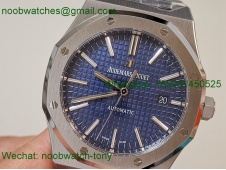 Replica Audemars Piguet AP Royal Oak 37mm 15450 37mm ZF 1:1 Best Blue Dial SA3120 SuperClone