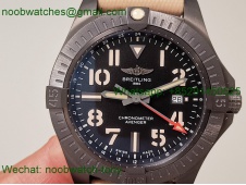 Replica Breitling Avenger GMT 45mm Black PVD BLSF A2836