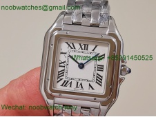 Replica Cartier Panthère 27mm BVF 1:1 Best White Dial Swiss Ronda Quartz