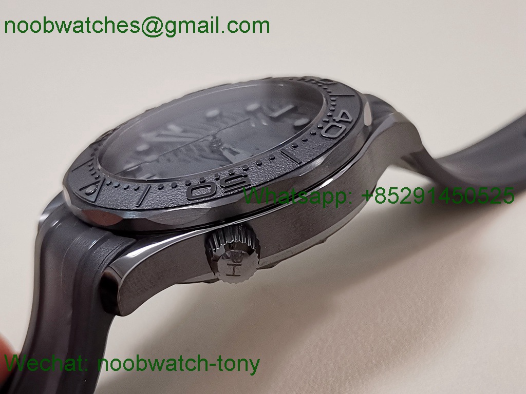 Replica OMEGA Seamaster 300m 43.5mm Ceramic All Black VSF SuperClone Best 8806