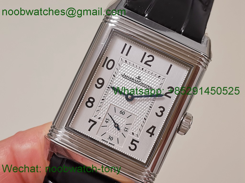 Replica Jaeger Lecoultre JLC Reverso Tribute Double Face MGF SuperClone Silver Dial MG854A