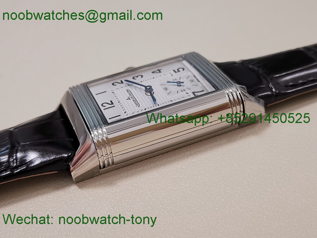 Replica Jaeger Lecoultre JLC Reverso Tribute Double Face MGF SuperClone Silver Dial MG854A