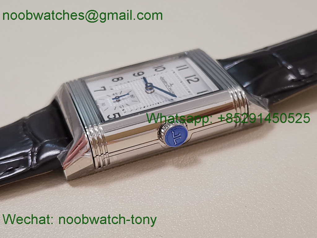 Replica Jaeger Lecoultre JLC Reverso Tribute Double Face MGF SuperClone Silver Dial MG854A