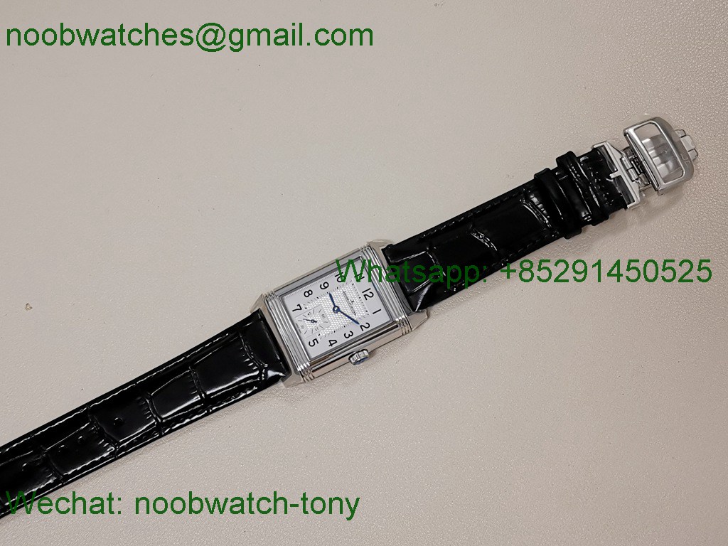 Replica Jaeger Lecoultre JLC Reverso Tribute Double Face MGF SuperClone Silver Dial MG854A