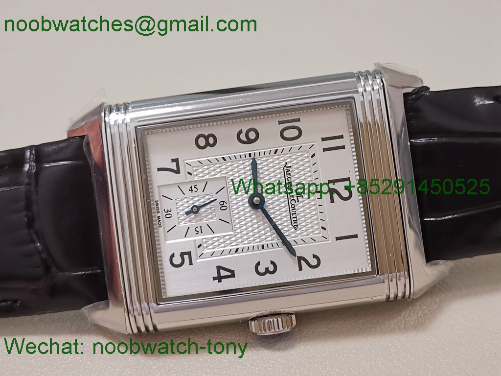 Replica Jaeger Lecoultre JLC Reverso Tribute Double Face MGF SuperClone Silver Dial MG854A