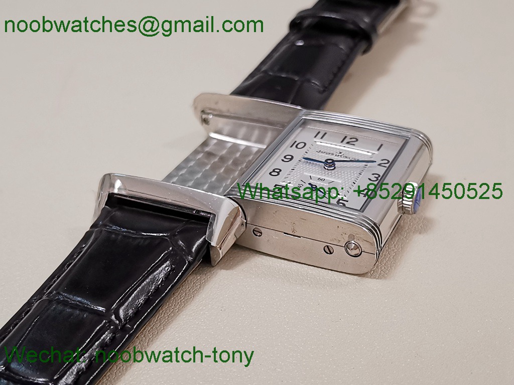 Replica Jaeger Lecoultre JLC Reverso Tribute Double Face MGF SuperClone Silver Dial MG854A