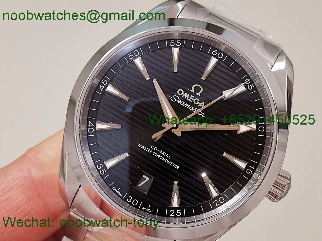 Replica OMEGA Aqua Terra 150M VSF 1:1 Best SuperClone Black Dial 8900