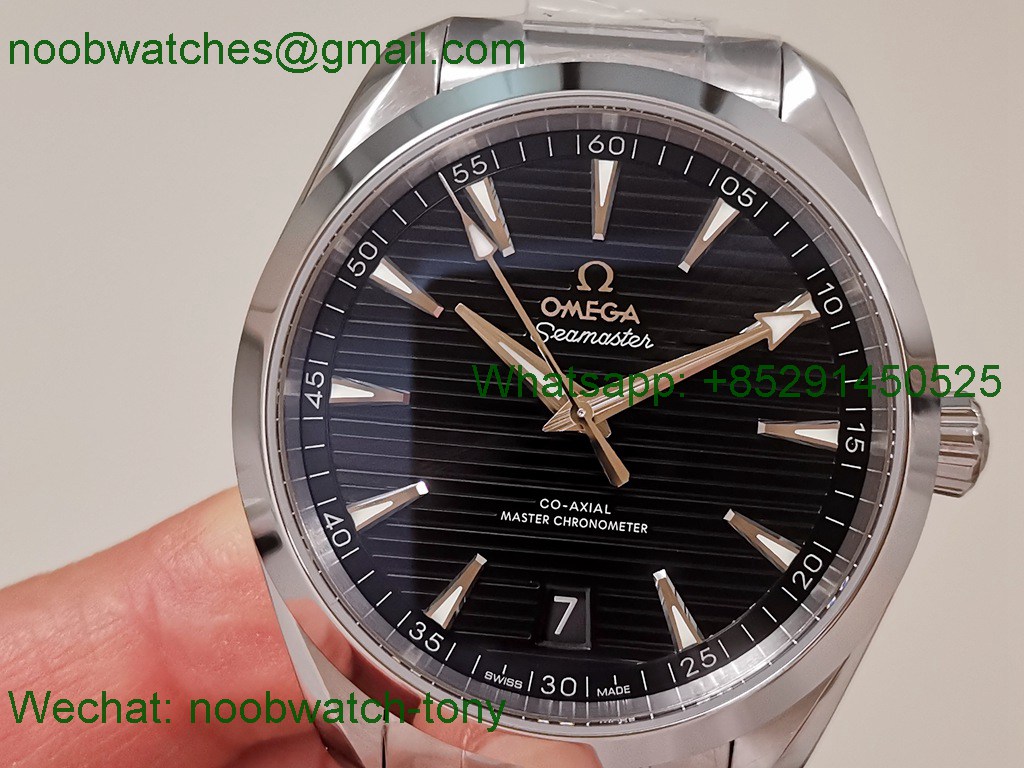 Replica OMEGA Aqua Terra 150M VSF 1:1 Best SuperClone Black Dial 8900