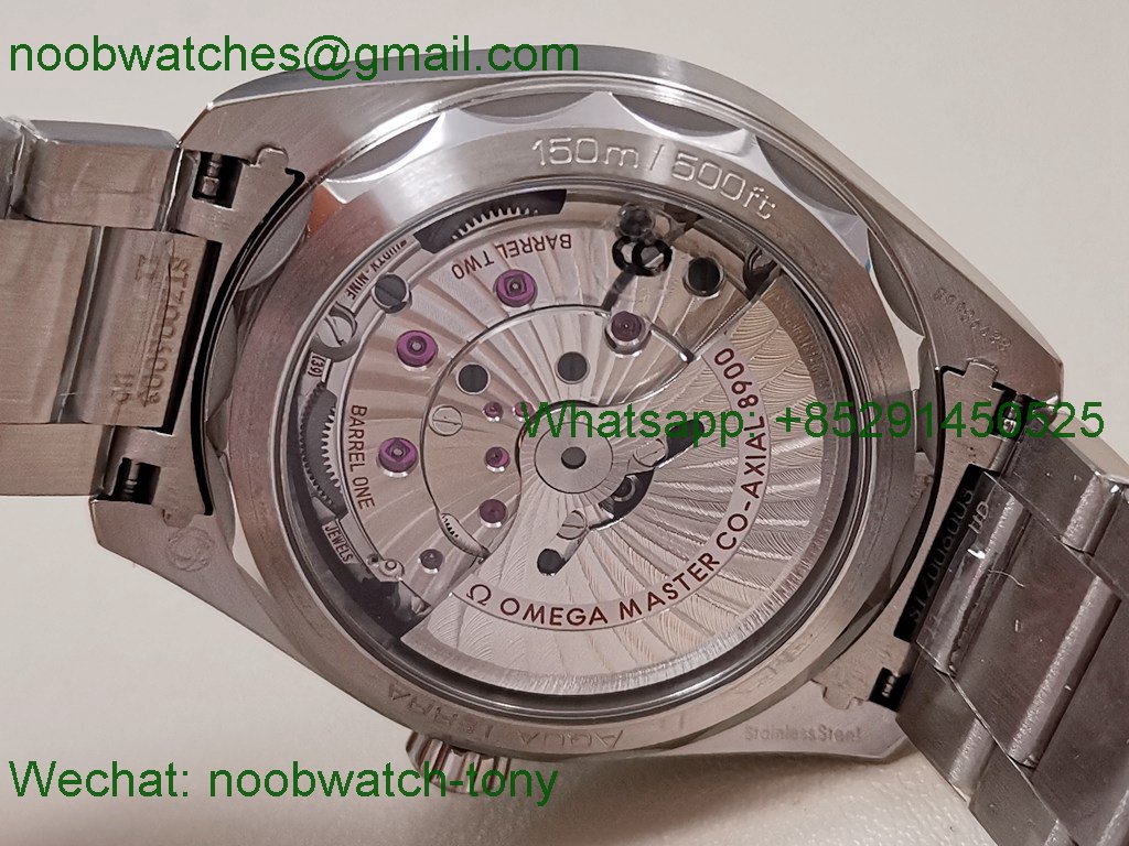 Replica OMEGA Aqua Terra 150M VSF 1:1 Best SuperClone Black Dial 8900