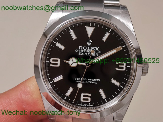Replica Rolex Explorer 1 224270 40mm 904L Black Dial VSF VS3230 Superclone