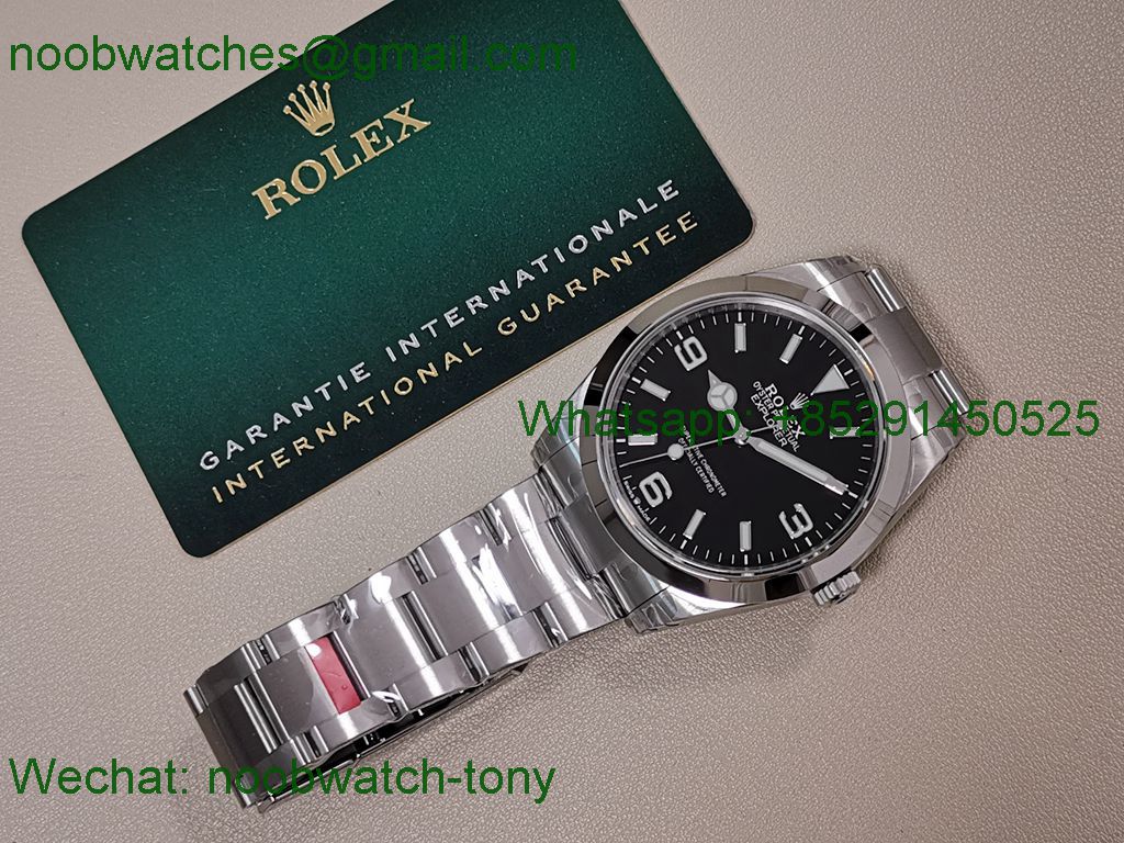Replica Rolex Explorer 1 224270 40mm 904L Black Dial VSF VS3230 Superclone