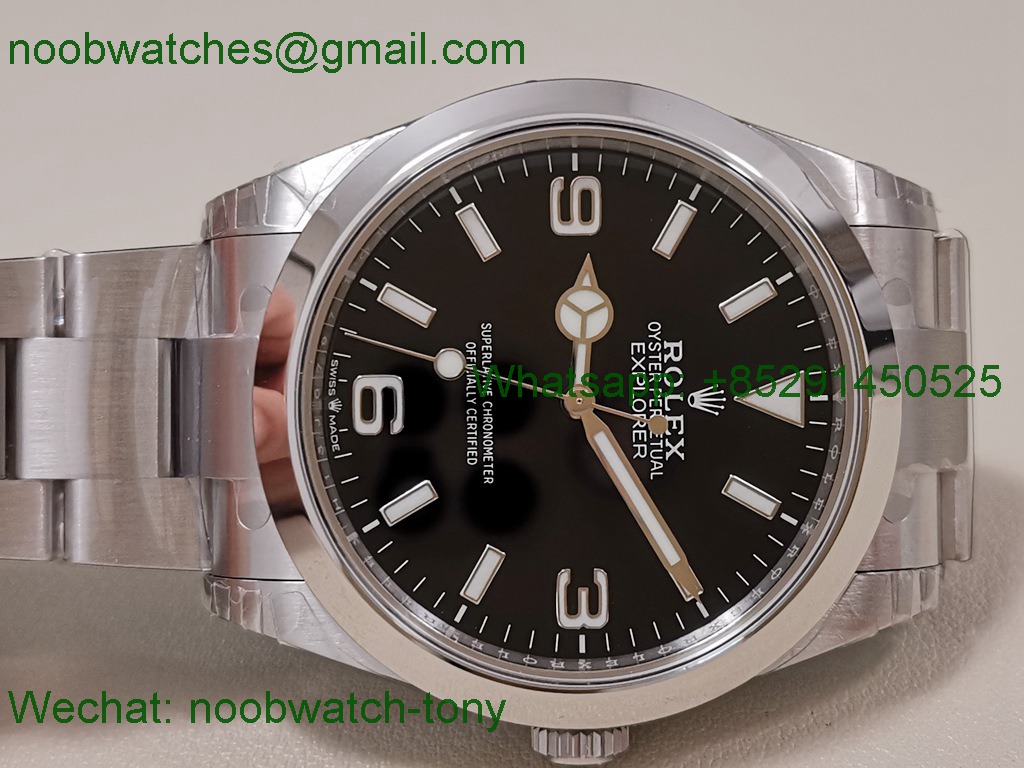Replica Rolex Explorer 1 224270 40mm 904L Black Dial VSF VS3230 Superclone