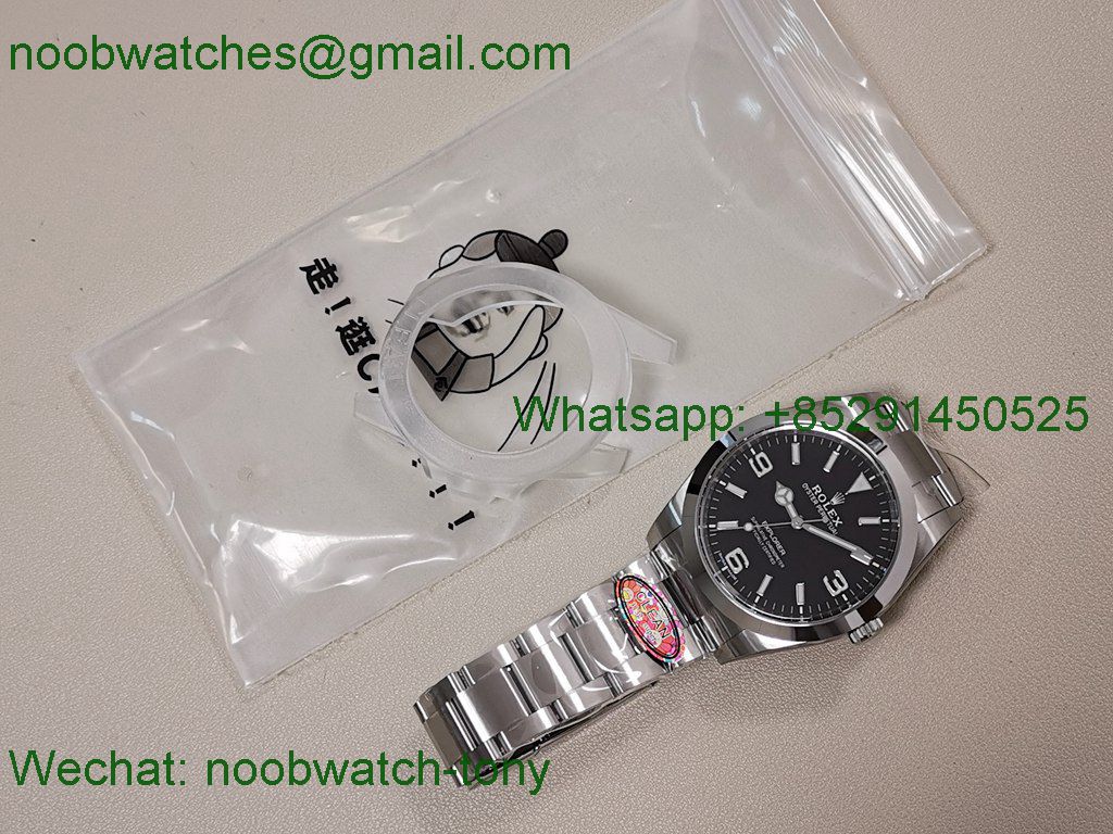 Replica Rolex Explorer 1 224270 40mm 904L Black Dial Clean VS3230 Superclone