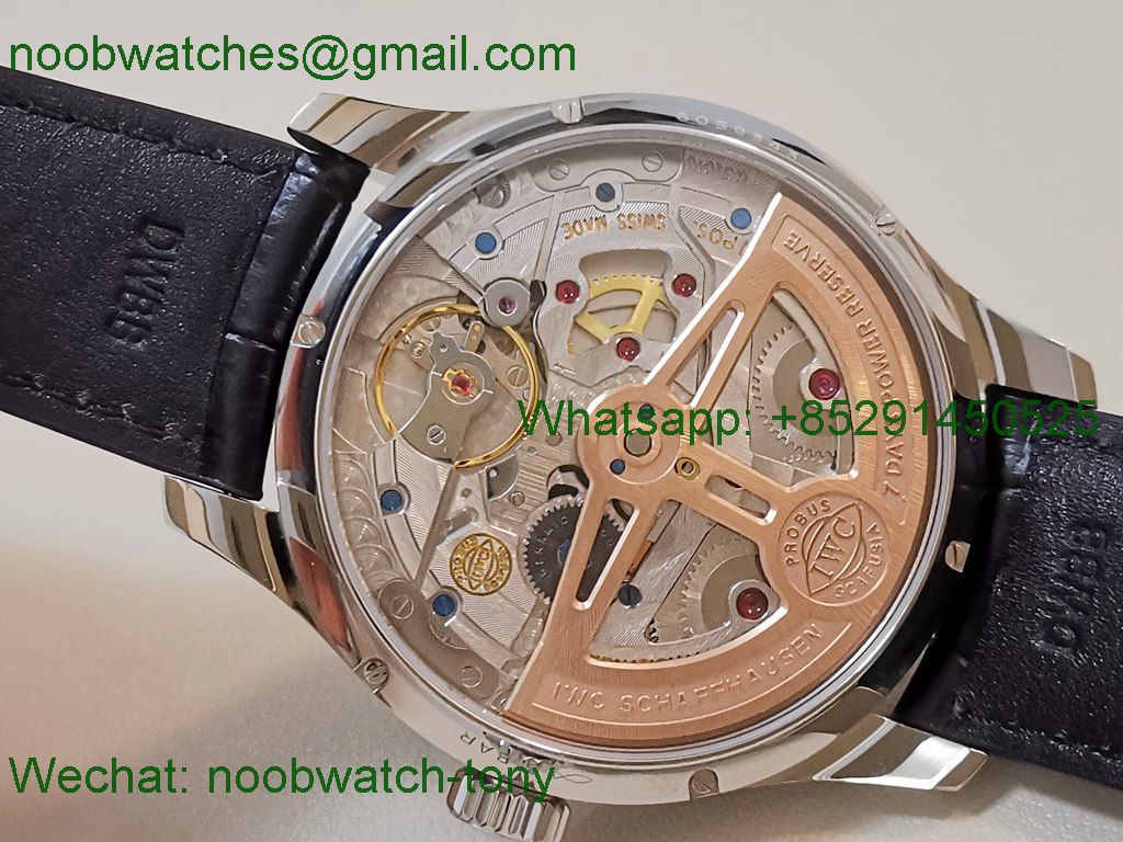 Replica IWC Portugieser Perpetual Calendar IW503401 Blue Dial APSF A52610 SuperClone