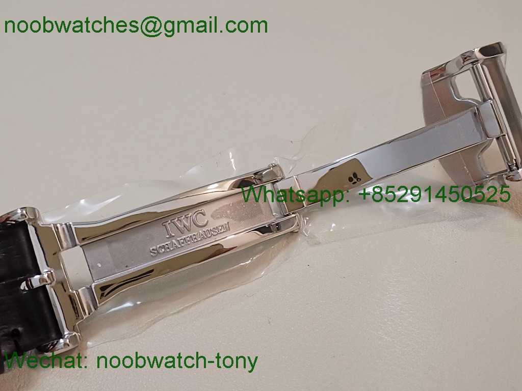 Replica IWC Portugieser Perpetual Calendar IW503401 White Dial APSF A52610 SuperClone