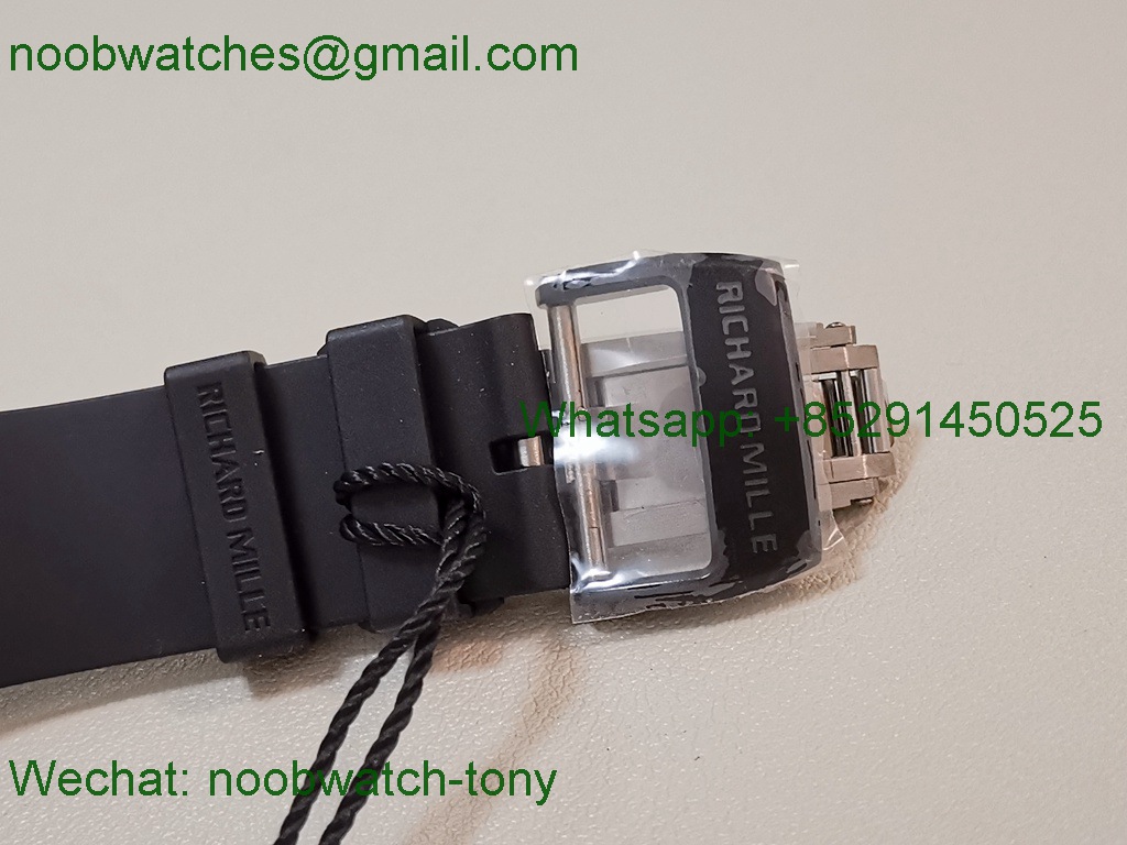 Replica Richard Mille RM35-02 Rafael Nadal Black Carbon Red Crown ZF V6 SuperCLone RMAL1