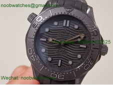 Replica OMEGA Seamaster 300m 43.5mm Ceramic All Black VSF SuperClone Best 8806