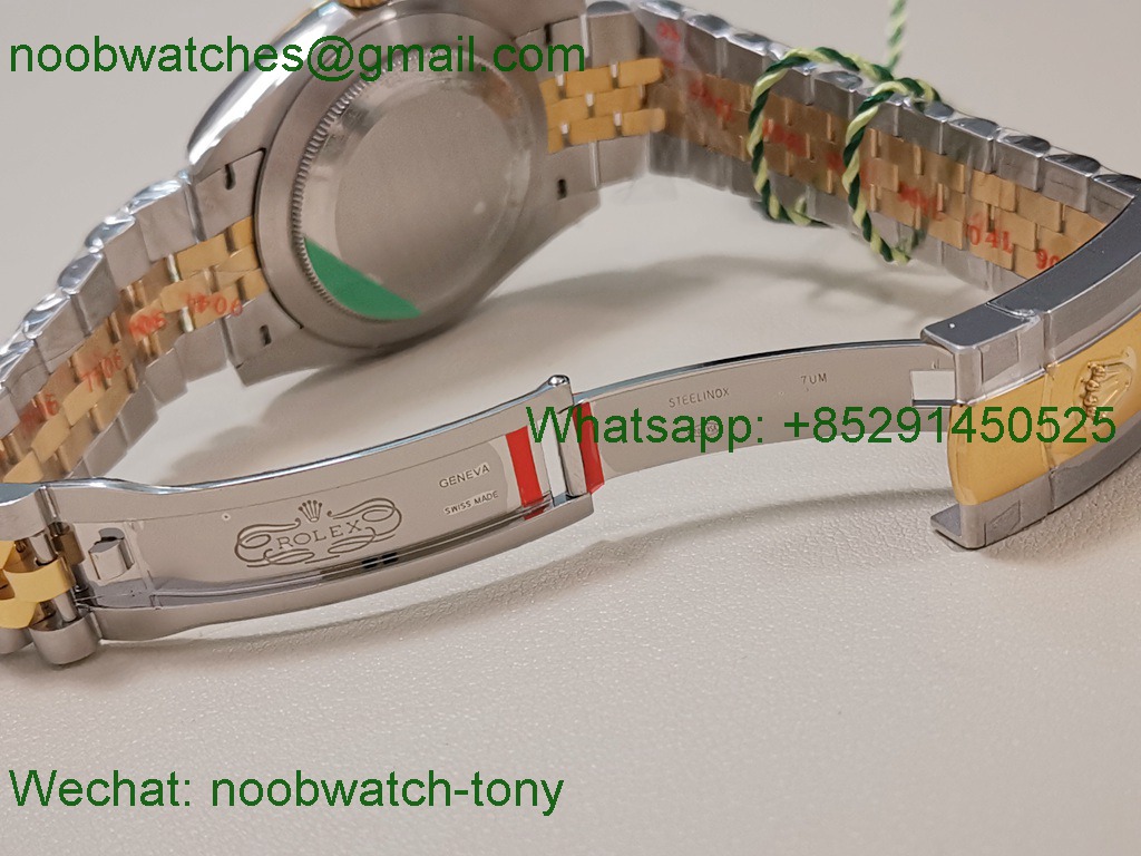 Replica Rolex DateJust 41mm 126331 Clean Superclone Best Yellow Gold Black Dial Julibee VR3235