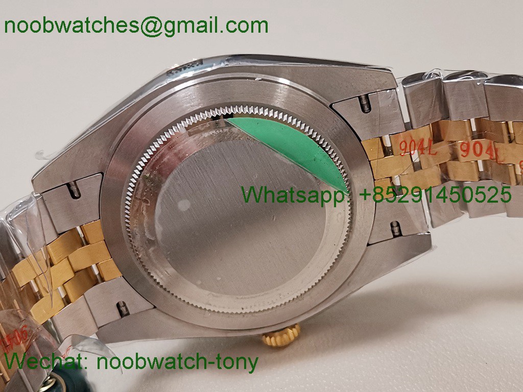 Replica Rolex DateJust 41mm 126331 Clean Superclone Best Yellow Gold Black Dial Julibee VR3235