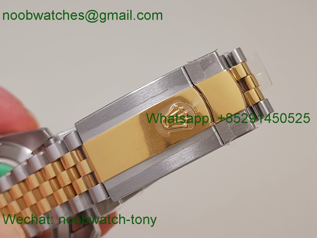 Replica Rolex DateJust 41mm 126331 Clean Superclone Best Yellow Gold Black Dial Julibee VR3235