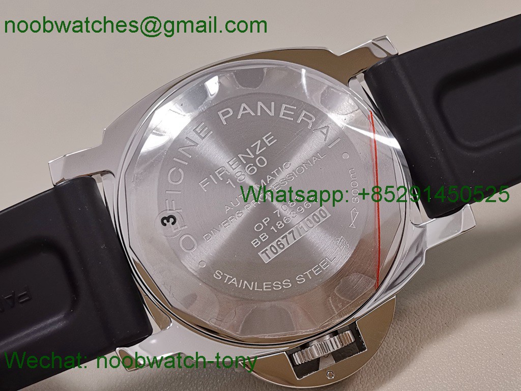 Replica PAM1024 Luminor Submersible Automatic 44mm Black VSF SuperClone P900