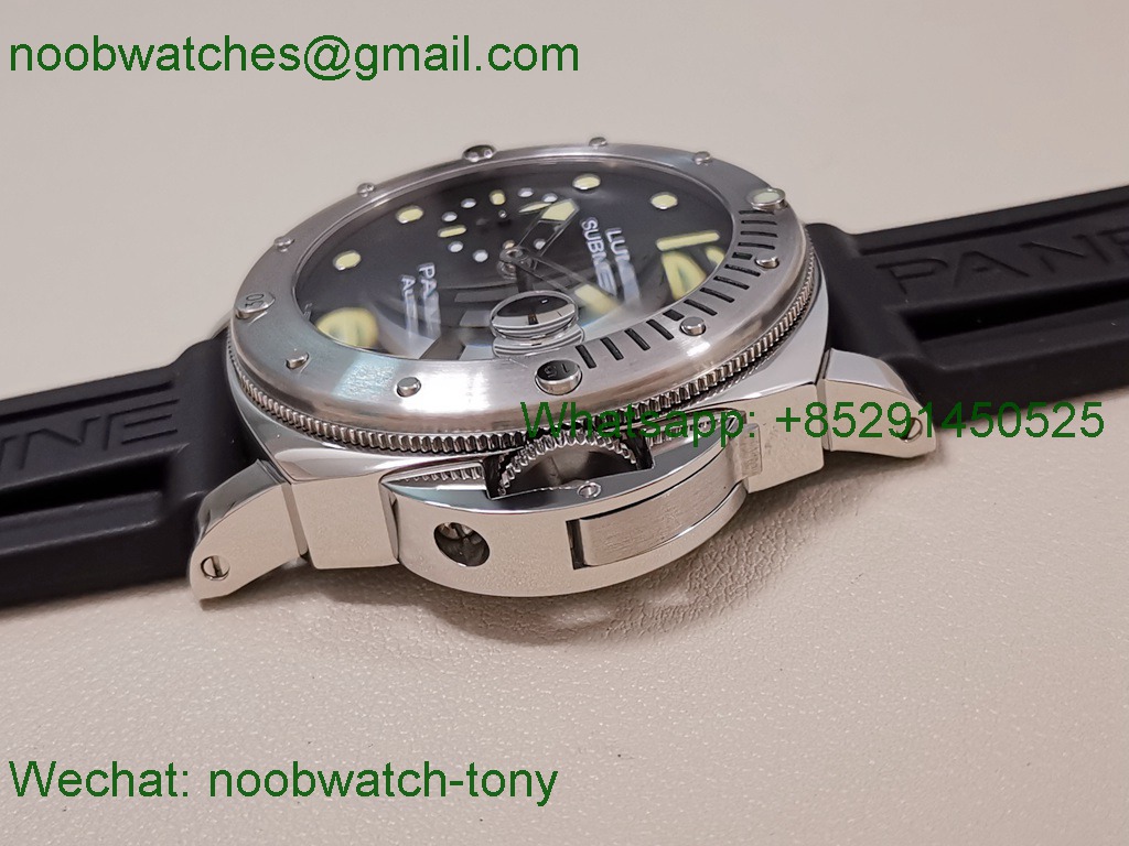 Replica PAM1024 Luminor Submersible Automatic 44mm Black VSF SuperClone P900
