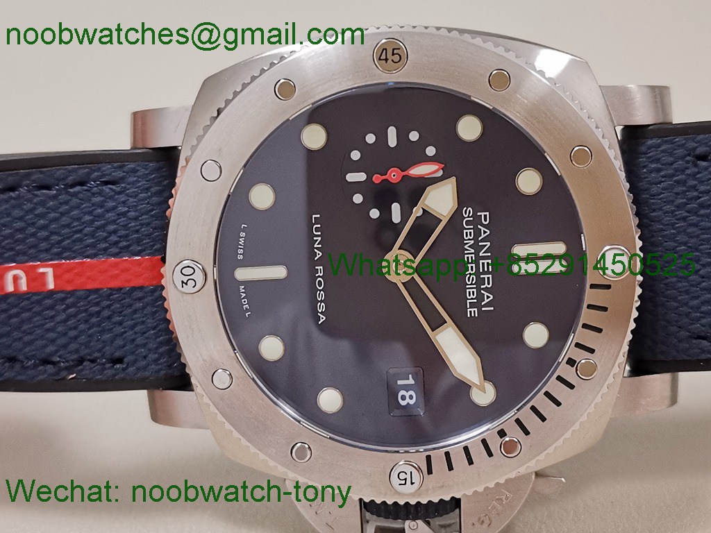 Replica Panerai PAM1391 Luna Rossa Submersible VSF 1:1 Best SuperCLone P900