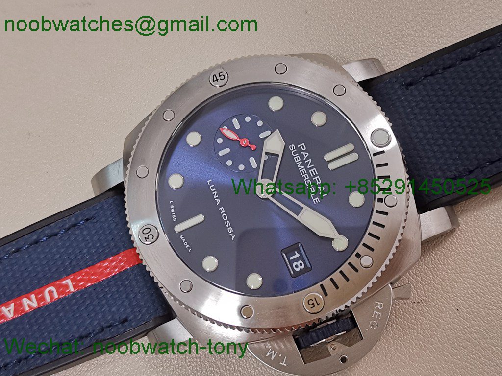 Replica Panerai PAM1391 Luna Rossa Submersible VSF 1:1 Best SuperCLone P900