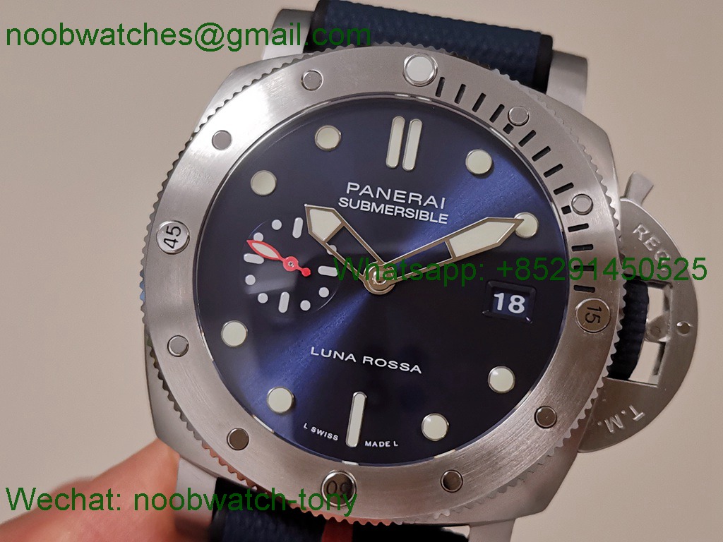 Replica Panerai PAM1391 Luna Rossa Submersible VSF 1:1 Best SuperCLone P900