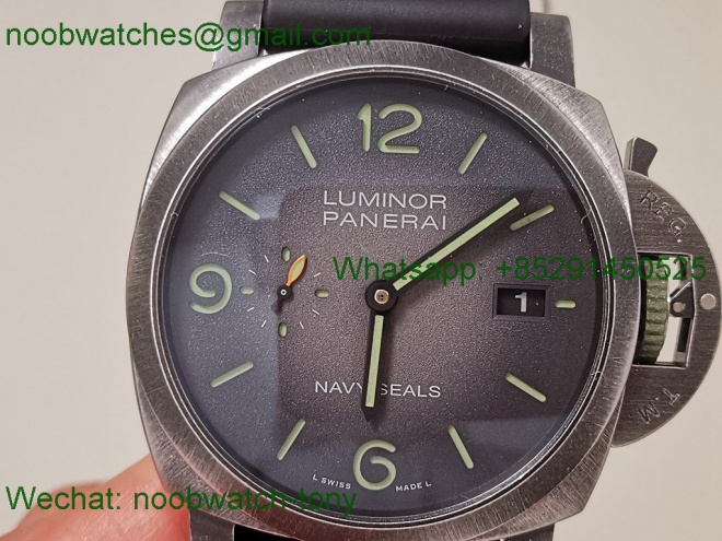 Replica Panerai PAM1412 Navy SEALs VSF 1:1 SuperCLone Best Iron Gray P9010