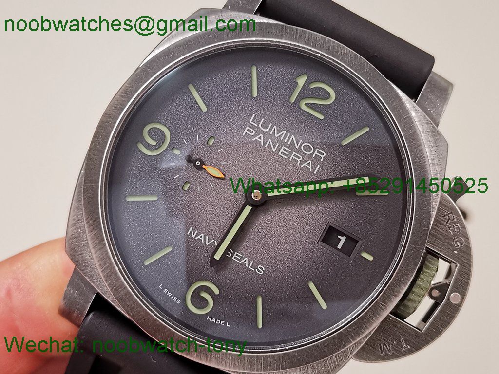 Replica Panerai PAM1412 Navy SEALs VSF 1:1 SuperCLone Best Iron Gray P9010