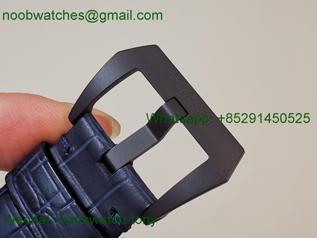 Replica Panerai PAM1664 Carbotech VSF 1:1 SuperCLone Best Blue Dial P9010 Clone