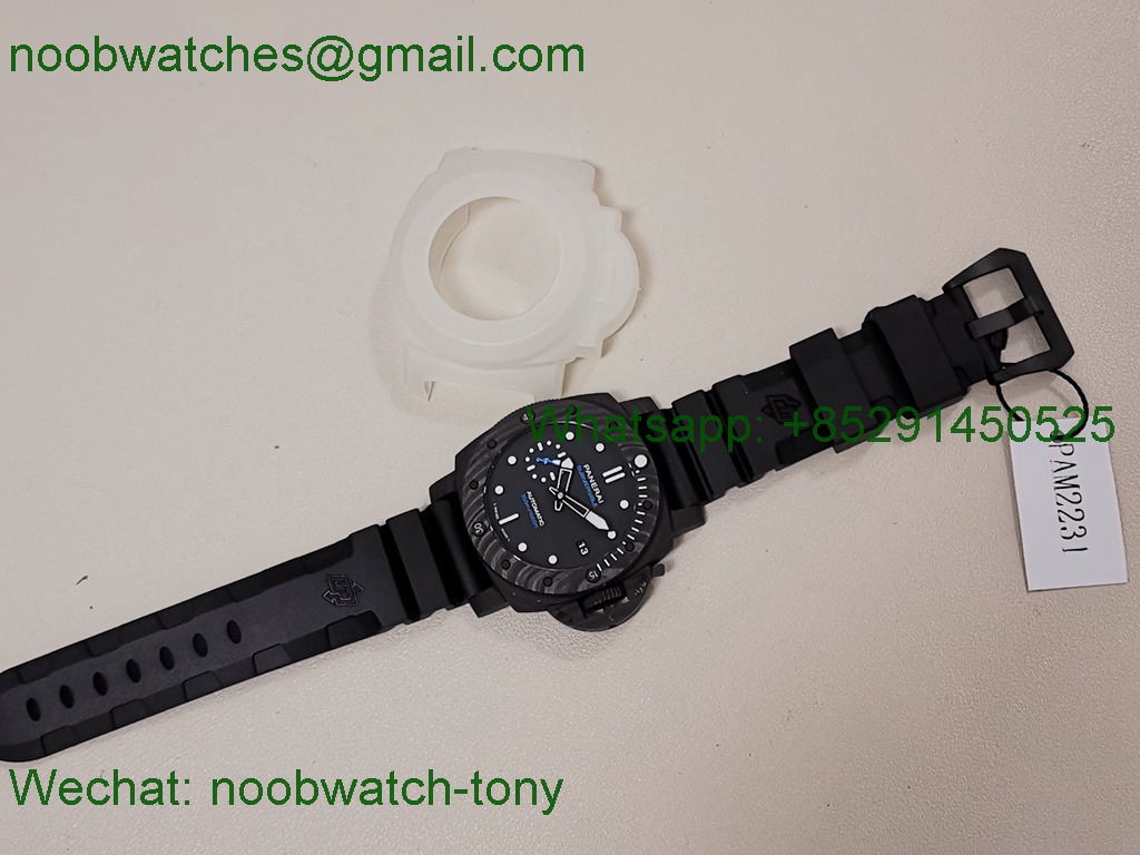 Replica Panerai PAM2231 Carbotech 42mm VSF SuperCLone Best Edition Black P900 