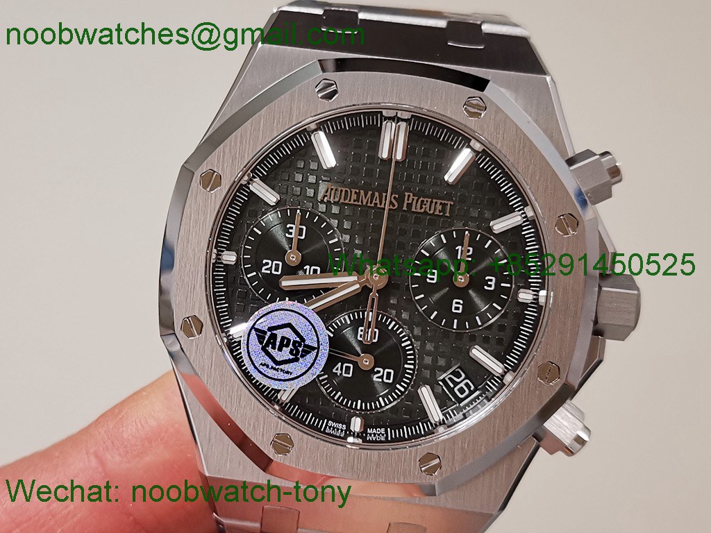 Replica Audemars Piguet AP Royal Oak Chrono 26240 APSF SuperCLone Best Green Dial SA4401