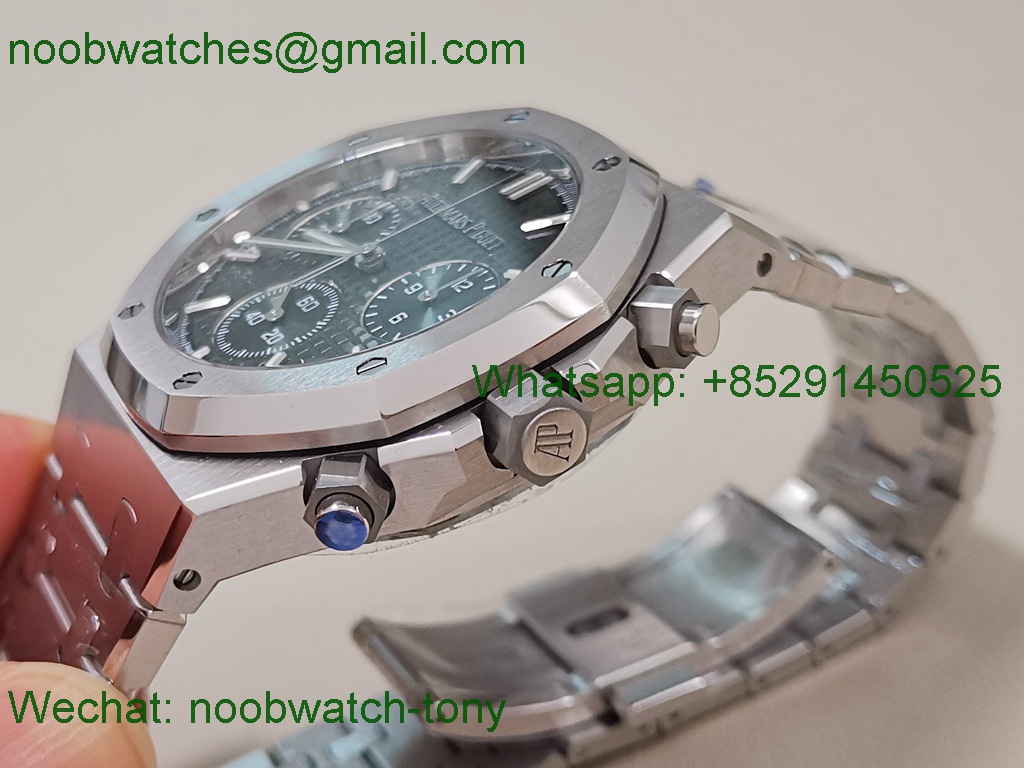 Replica Audemars Piguet AP Royal Oak Chrono 26240 APSF SuperCLone Best Green Dial SA4401