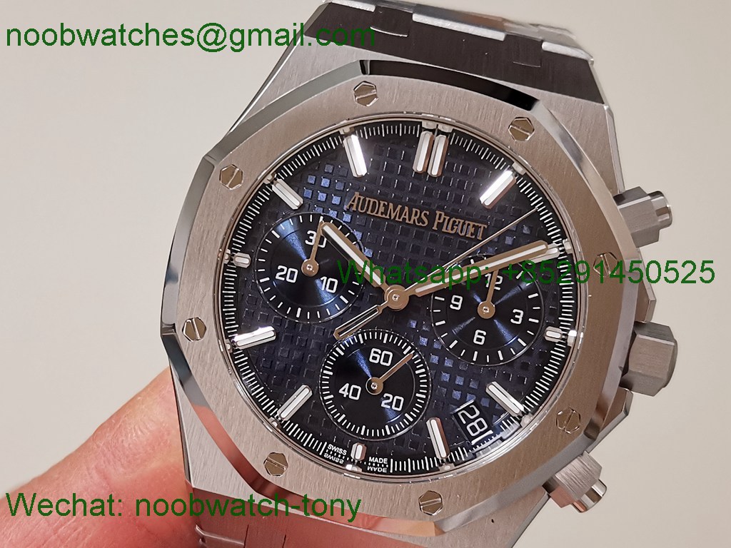 Replica Audemars Piguet AP Royal Oak Chrono 26240 APSF SuperCLone Best Blue Dial SA4401