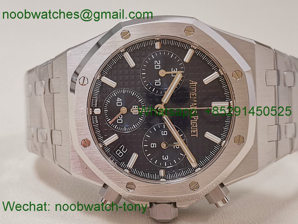 Replica Audemars Piguet AP Royal Oak Chrono 26240 APSF SuperCLone Best Blue Dial SA4401