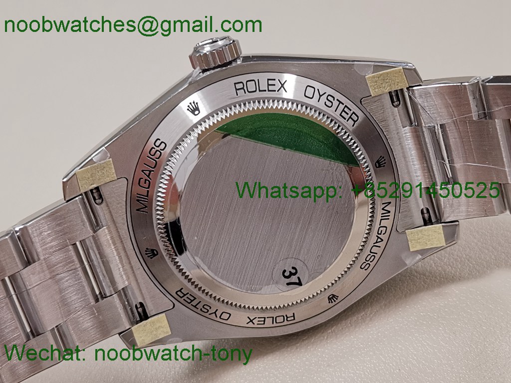 Replica Rolex Milgauss 116400GV 904L Blue VSF VS3131 Superclone