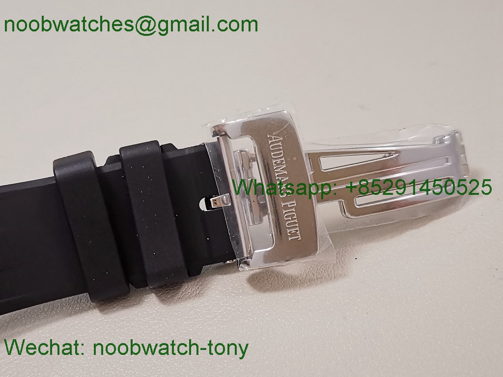 Replica Audemars Piguet AP Offshore Chrono 42mm Black RubberClab TKF A3126 SuperClone