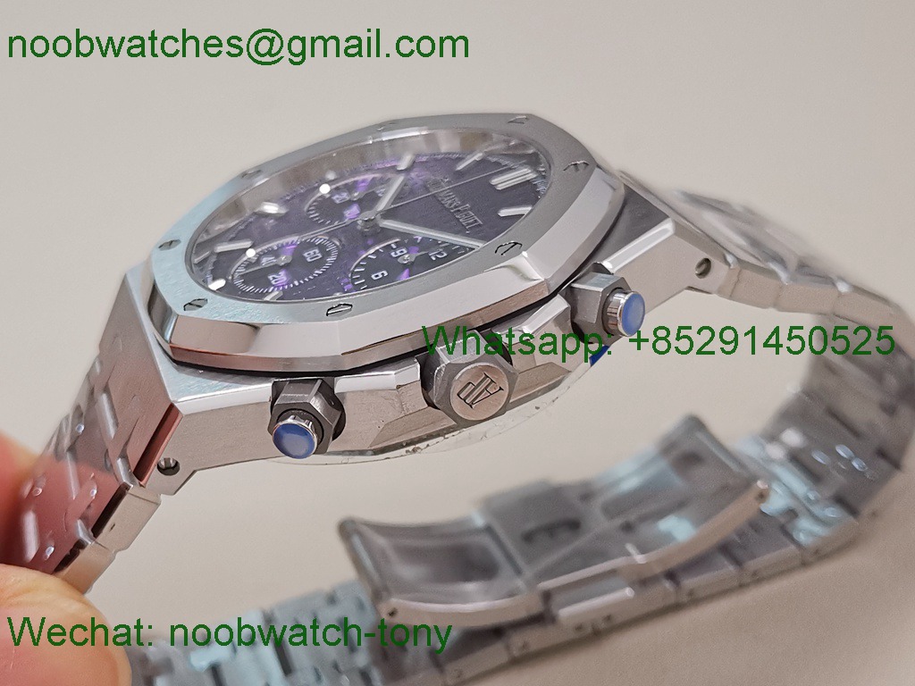 Replica Audemars Piguet AP Royal Oak Chrono 26240 APSF SuperCLone Best Purple Dial SA4401