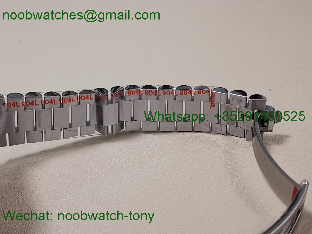 Replica Rolex DayDate 40mm QF Gain Weight V5 SuperClone Meteorite Dial Diamond Marker 2836