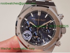Replica Audemars Piguet AP Royal Oak Chrono 26240 APSF SuperCLone Best Blue Dial SA4401